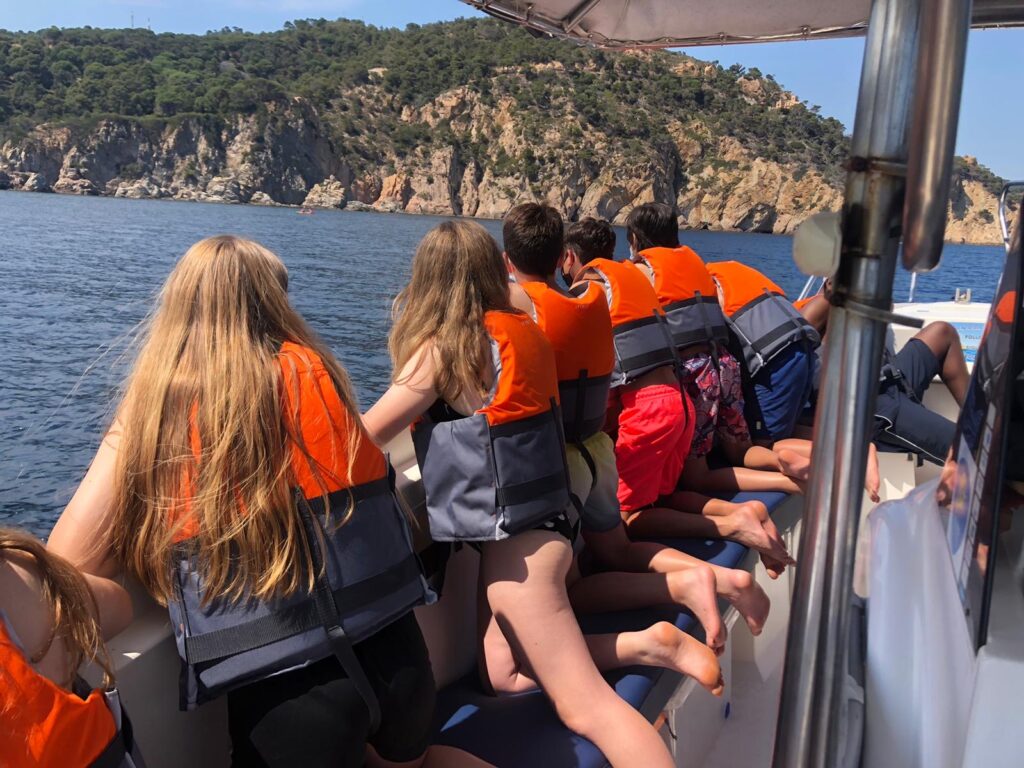 Sortides en barca escolars